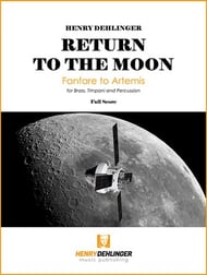 Return to the Moon Concert Band sheet music cover Thumbnail